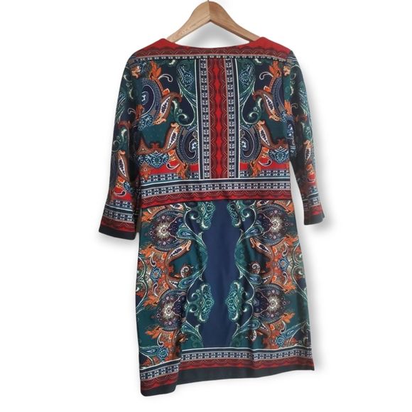 Beige by ECI 3/4 Sleeve Shift Dress 8 - Picture 5 of 5